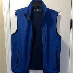 Vineyard Vines Men's Blue Vest